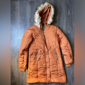 Winter Jacket - Orange, Size M
